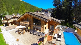 Chalet Terre and Ardoise, summer view